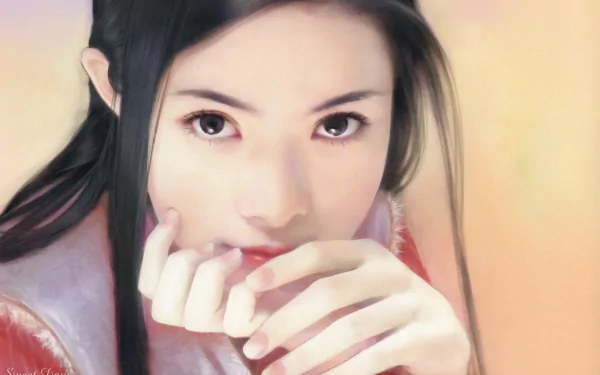 woman Korean HD Desktop Wallpaper | Background Image