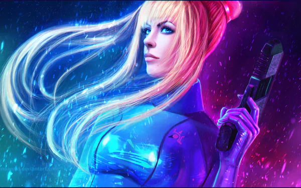  Samus Aran by MagicnaAnavi