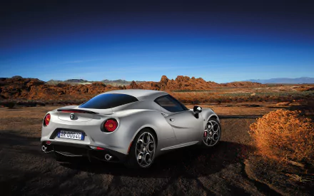 Alfa Romeo vehicle Alfa Romeo 4C HD Desktop Wallpaper | Background Image