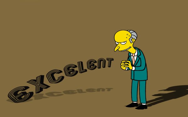 TV Show The Simpsons Montgomery Burns HD Wallpaper | Background Image