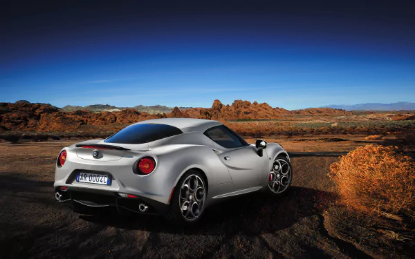 Alfa Romeo vehicle Alfa Romeo 4C HD Desktop Wallpaper | Background Image