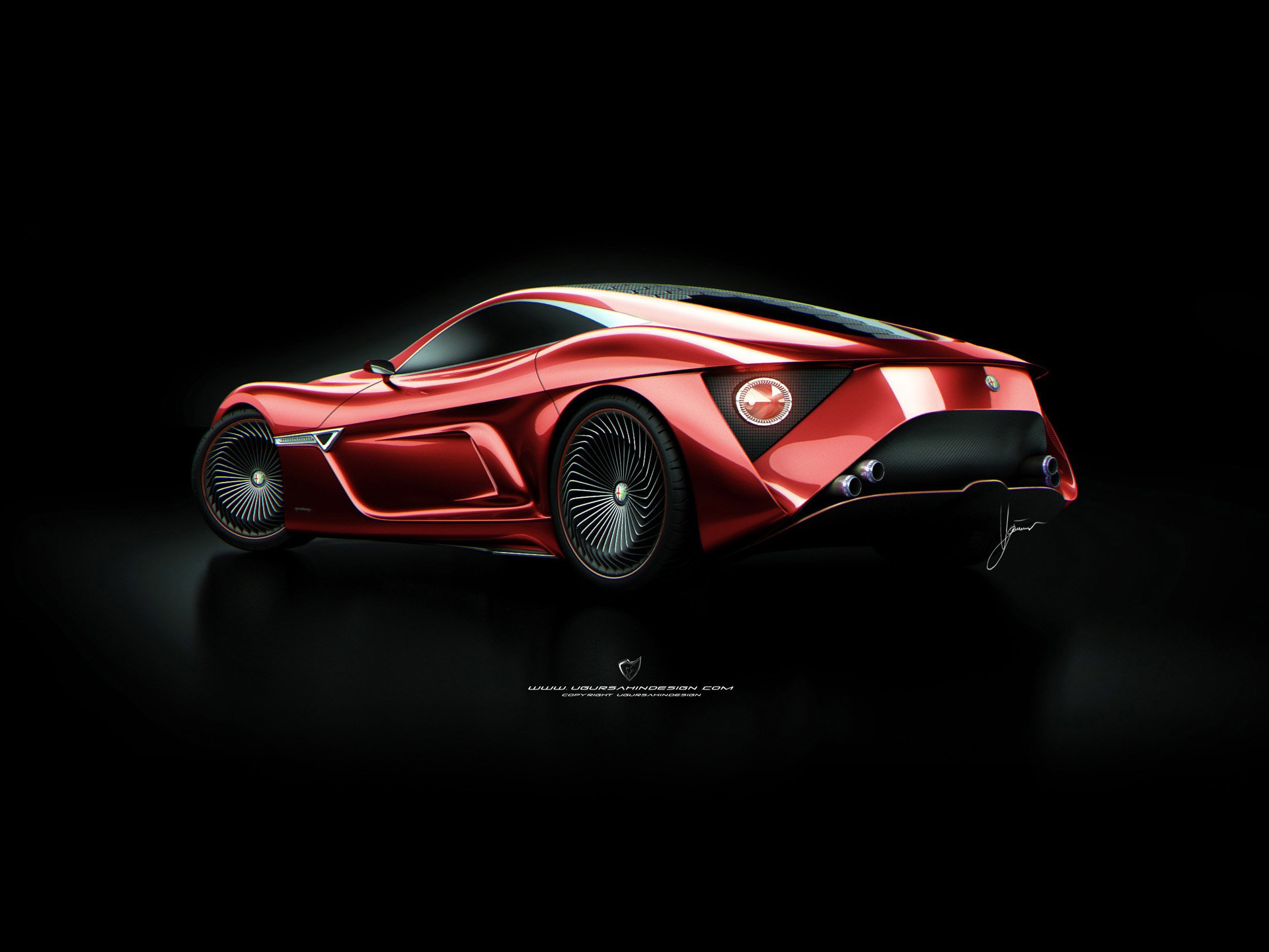Download Alfa Romeo Vehicle Alfa Romeo 12C GTS HD Wallpaper