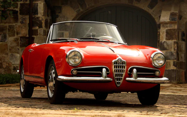 Alfa Romeo vehicle Alfa Romeo Giulietta Spider HD Desktop Wallpaper | Background Image