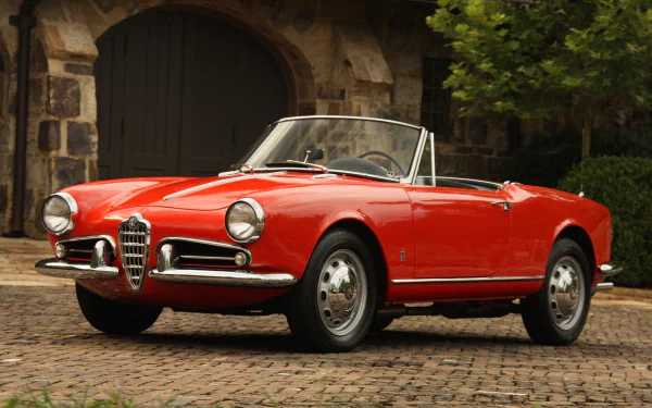 Alfa Romeo vehicle Alfa Romeo Giulietta Spider HD Desktop Wallpaper | Background Image