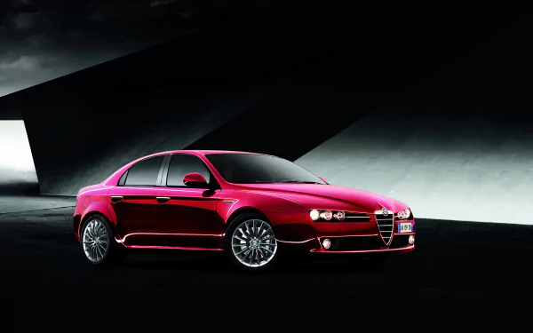 Alfa Romeo vehicle Alfa Romeo 159 HD Desktop Wallpaper | Background Image