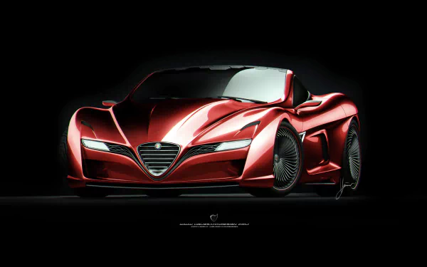 Alfa Romeo vehicle Alfa Romeo 12C GTS HD Desktop Wallpaper | Background Image