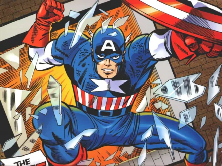 Comic Captain America HD Desktop Wallpaper | Background Image