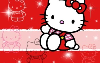 40 Hello Kitty 高清壁纸 桌面背景