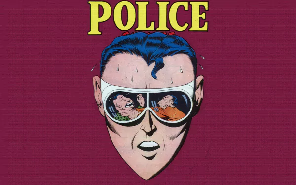 Comic police HD Desktop Wallpaper | Background Image