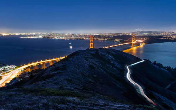 San Francisco man made Golden Gate HD Desktop Wallpaper | Background Image