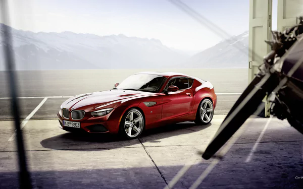 vehicle BMW Zagato Coupe HD Desktop Wallpaper | Background Image