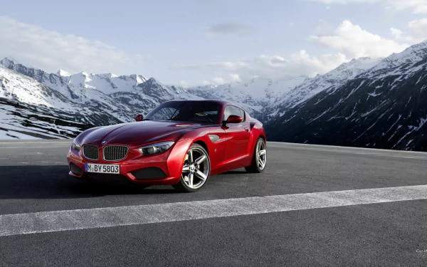 vehicle BMW Zagato Coupe HD Desktop Wallpaper | Background Image