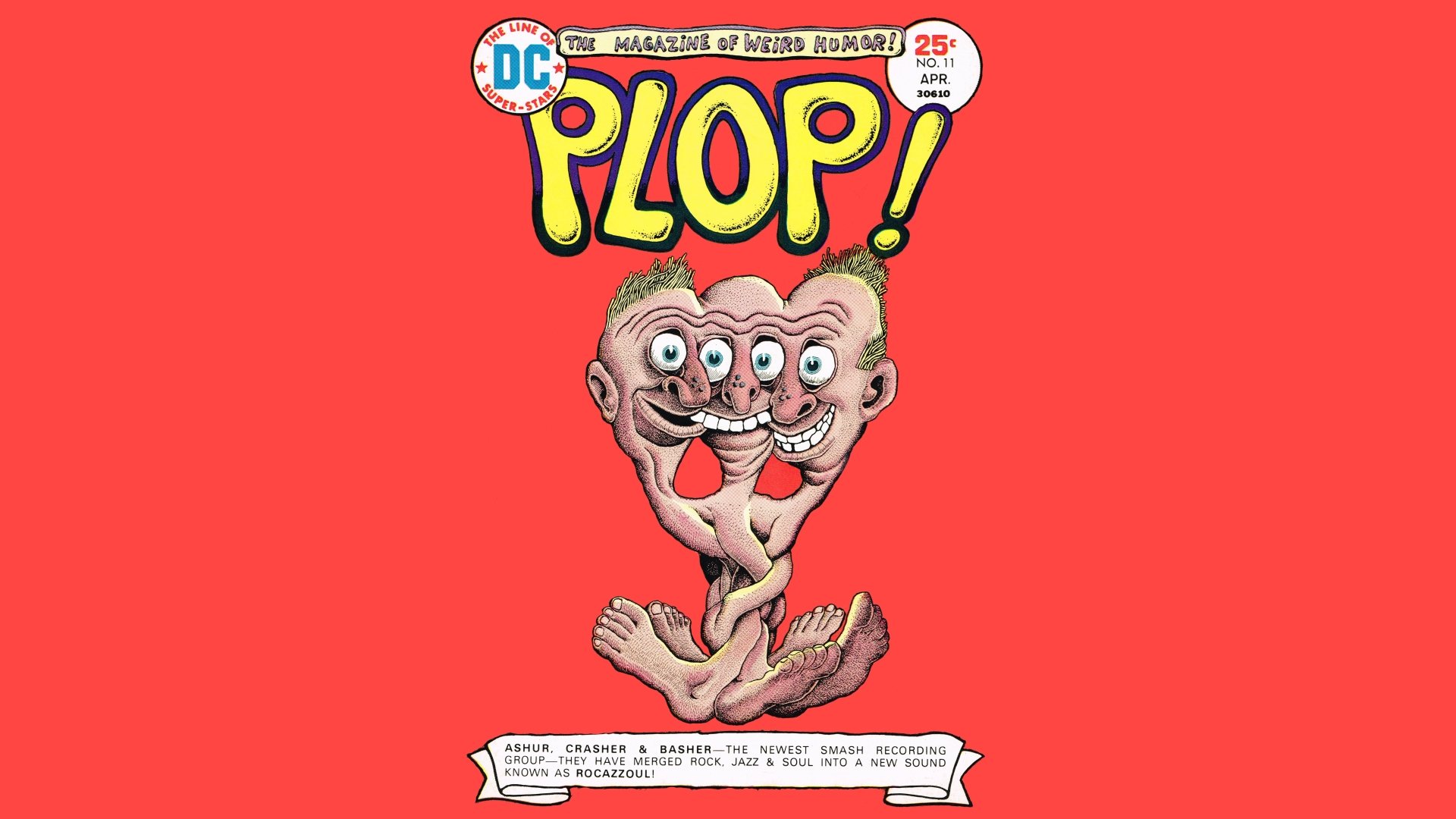 Download Comic Plop! 8k Ultra HD Wallpaper