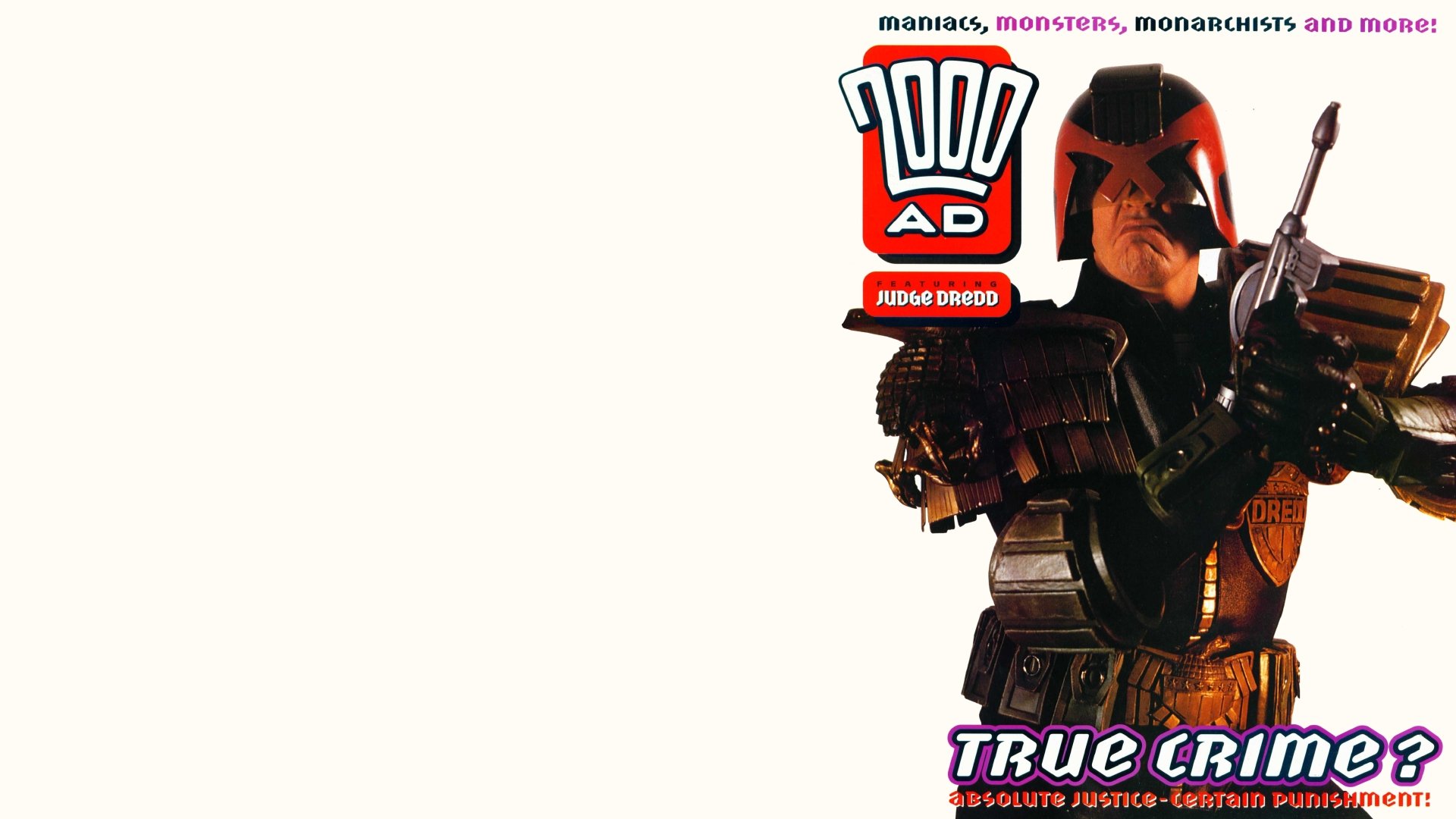 Download Judge Dredd Comic 2000 AD 4k Ultra HD Wallpaper