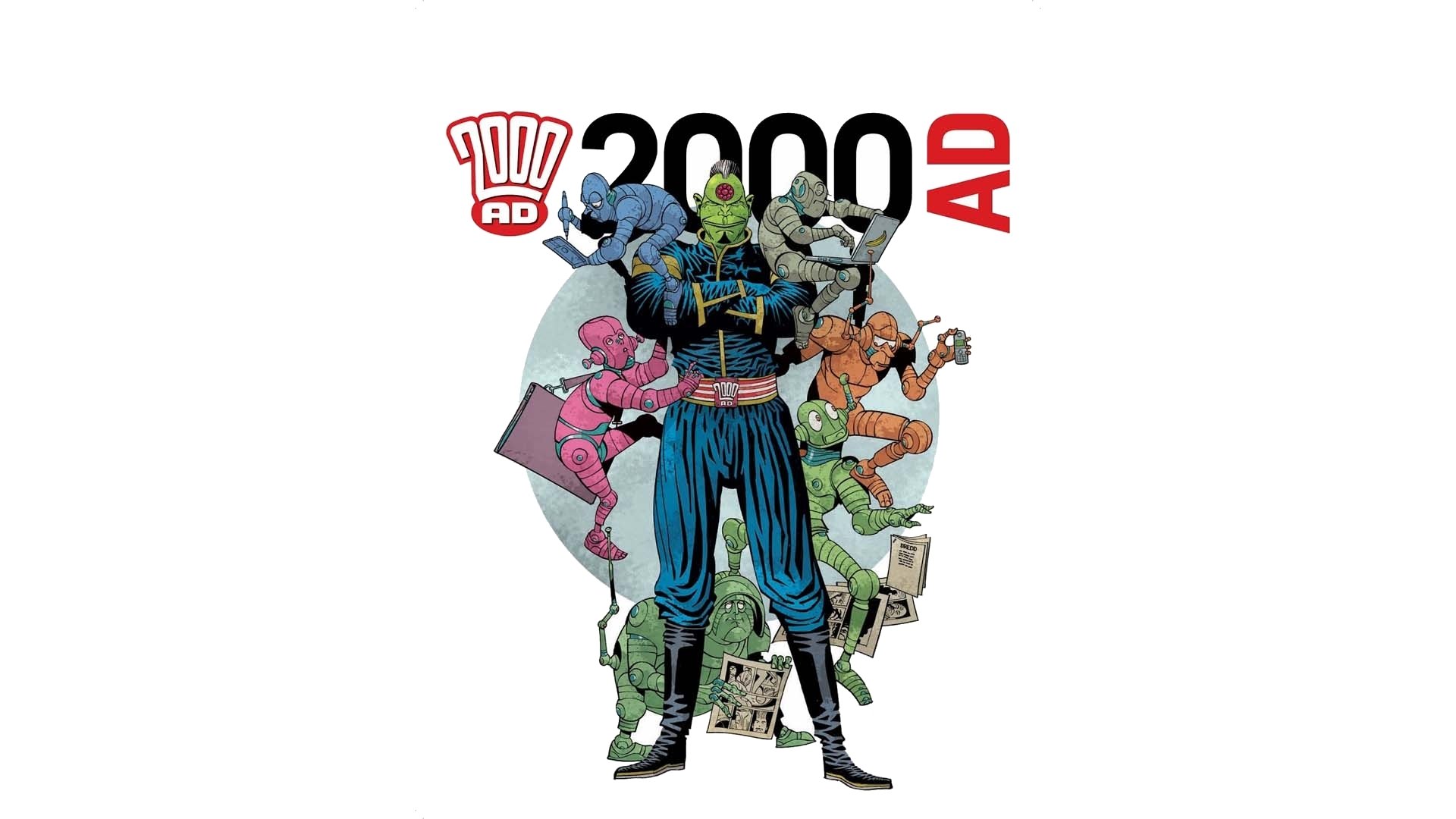 Download Comic 2000 AD HD Wallpaper