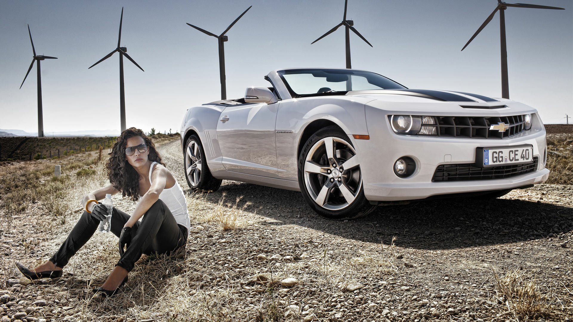 Download Vehicle Chevrolet Camaro Convertible HD Wallpaper