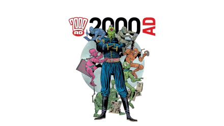 Comic 2000 AD HD Desktop Wallpaper | Background Image