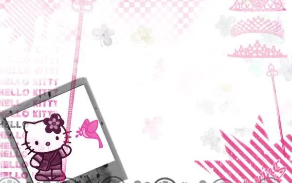 valentines day hello kitty wallpaper