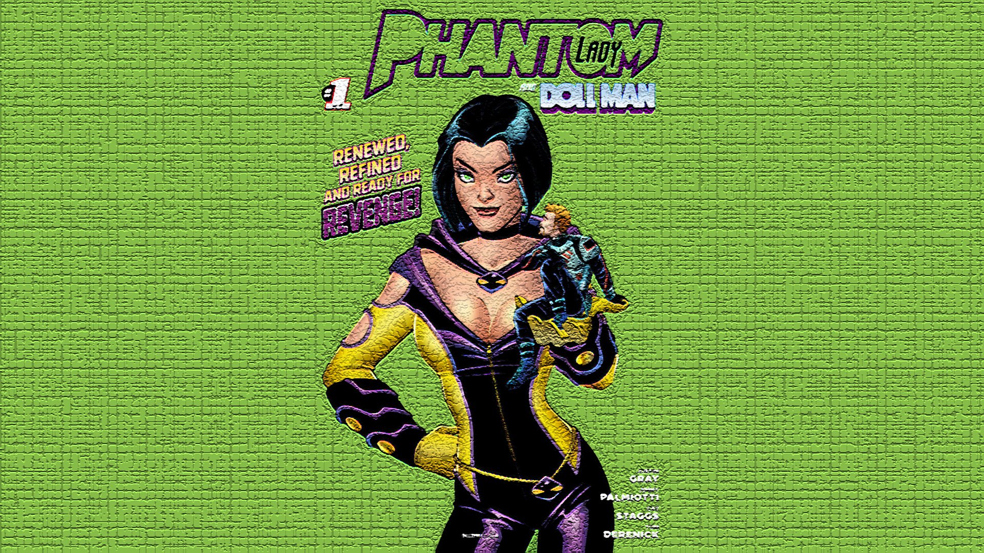 Download Comic Phantom Lady HD Wallpaper