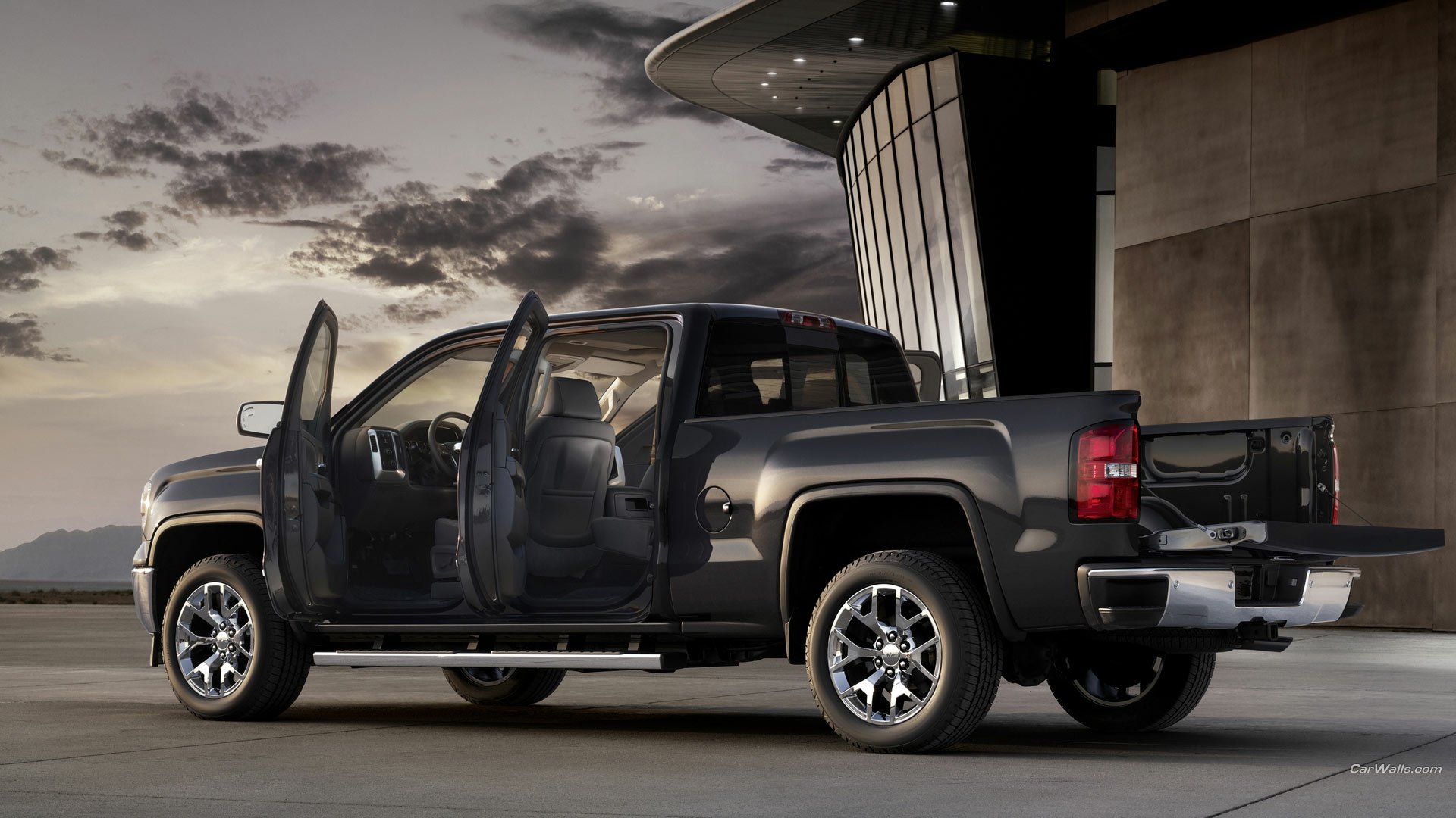 Download Vehicle GMC Sierra HD Wallpaper