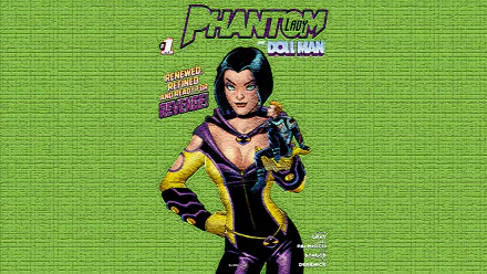Comic phantom lady HD Desktop Wallpaper | Background Image