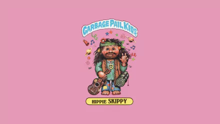 Hippie Skippy Comic Garbage Pail Kids HD Desktop Wallpaper | Background Image