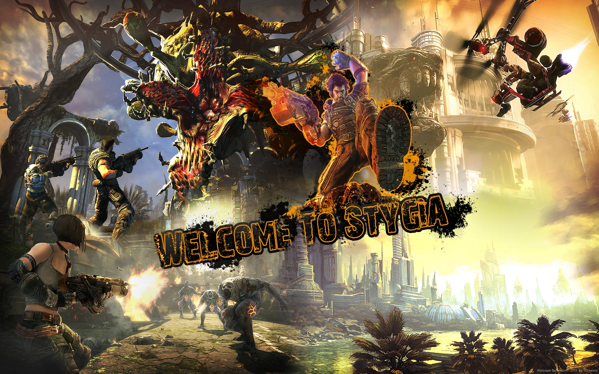 Download Video Game Bulletstorm HD Wallpaper