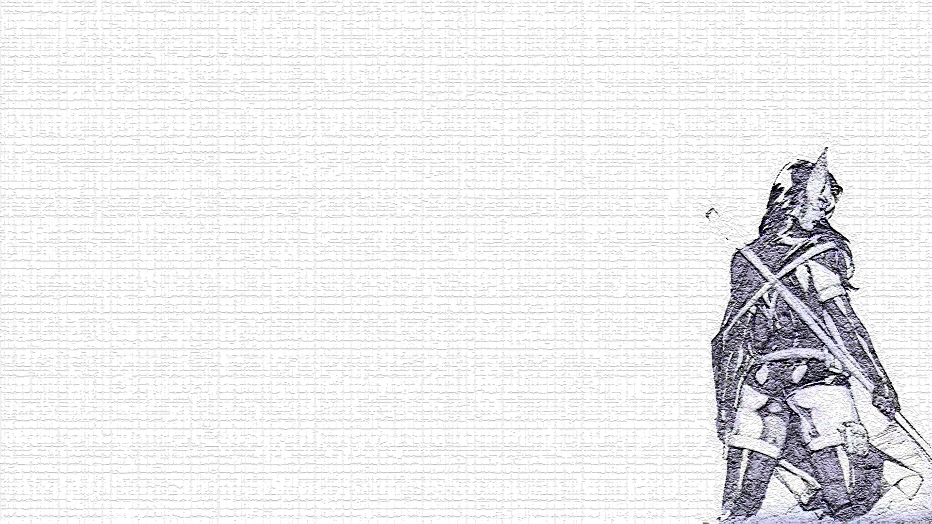HD PC desktop wallpaper featuring Huntress from DC Comics in a dynamic hunter pose against a textured white background.