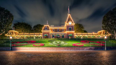 building man made Disneyland HD Desktop Wallpaper | Background Image