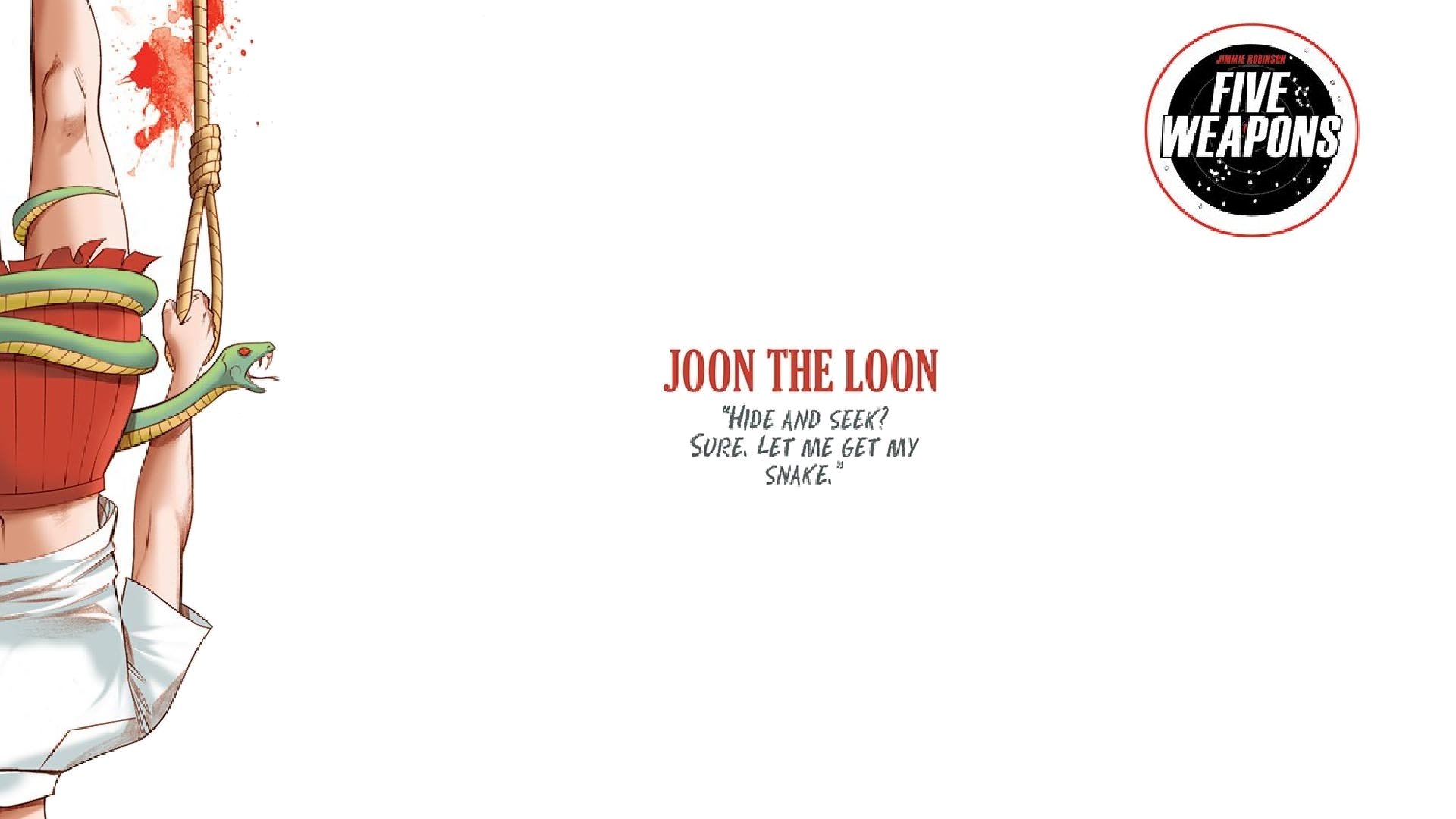 Download Joon The Loon Comic Five Weapons HD Wallpaper