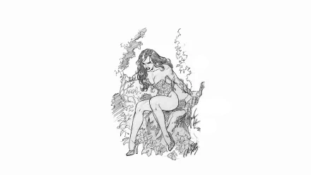 Comic Poison Ivy HD Desktop Wallpaper | Background Image