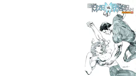 bionic woman Bionic Man Comic the bionic man vs. the bionic woman HD Desktop Wallpaper | Background Image