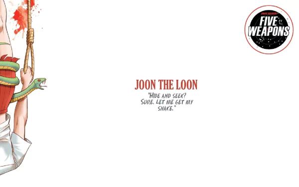 Joon the Loon Comic five weapons HD Desktop Wallpaper | Background Image