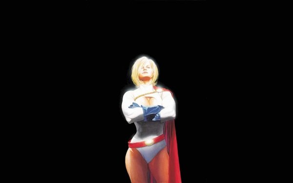 Comics Justice Society of America Justice League Power Girl Blonde Cape Glove Belt HD Wallpaper | Background Image