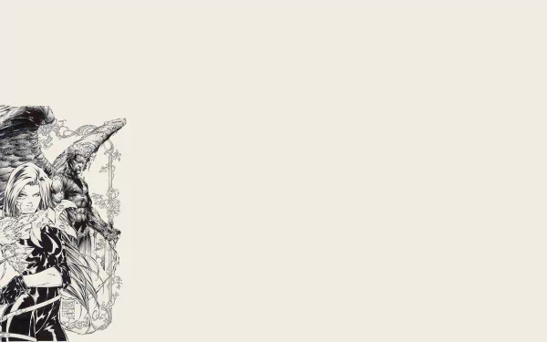 Comic Witchblade HD Desktop Wallpaper | Background Image