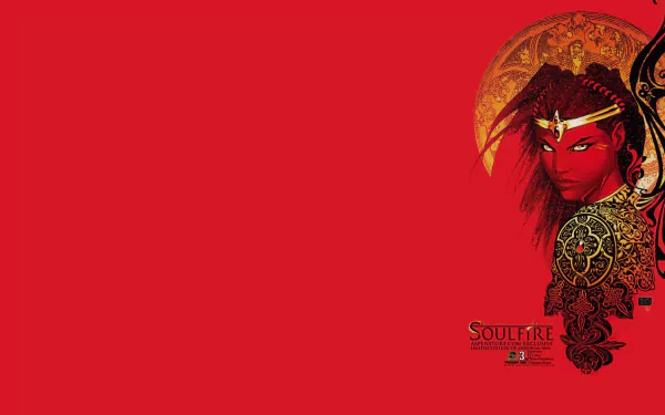 Comic Soulfire HD Desktop Wallpaper | Background Image