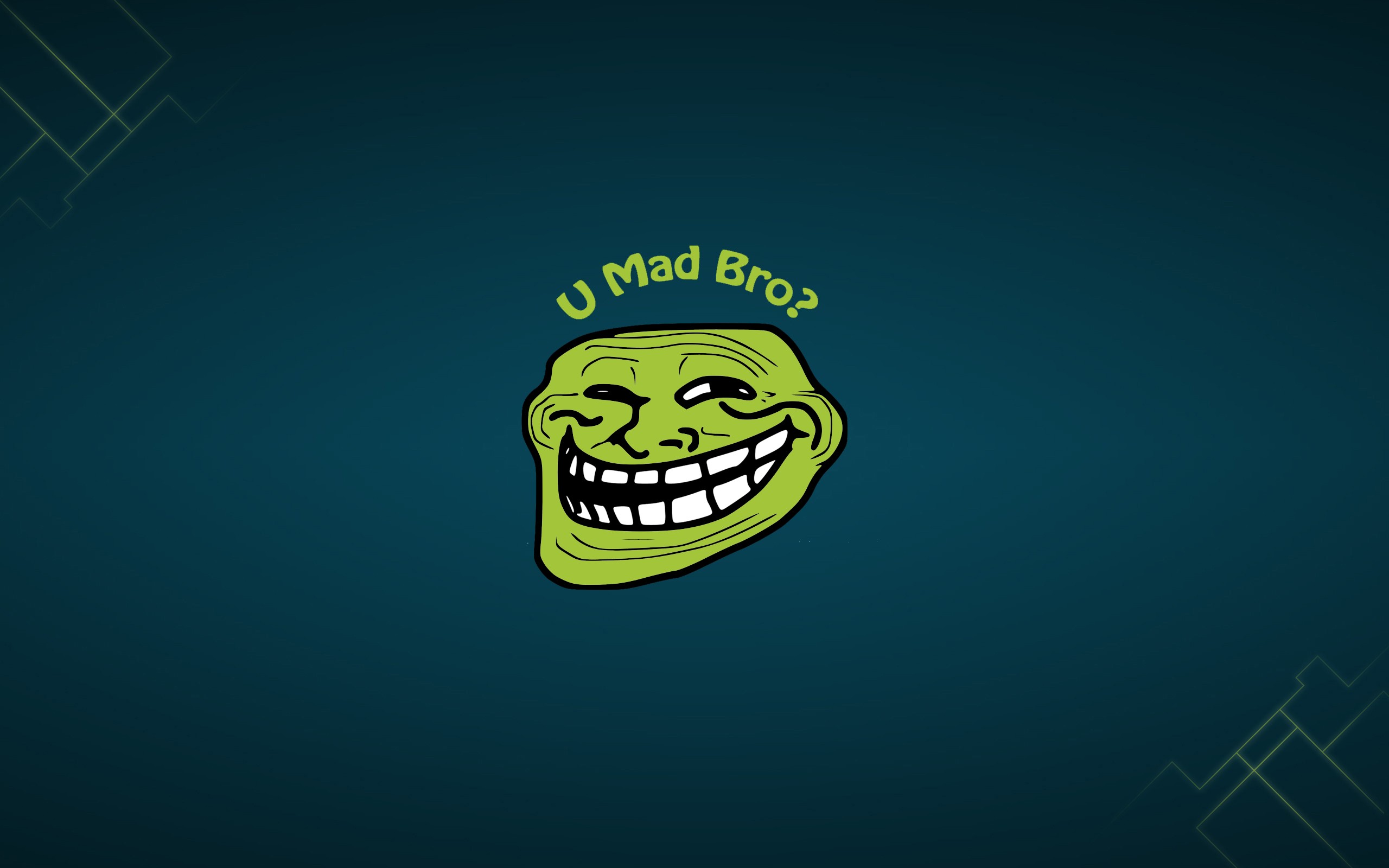 Troll Face, laugh, meme, HD wallpaper