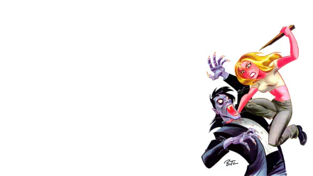 Buffy Summers Comic Buffy the Vampire Slayer HD Desktop Wallpaper | Background Image