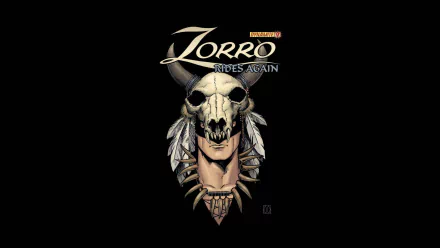 Comic Zorro Rides Again HD Desktop Wallpaper | Background Image