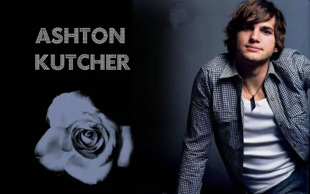 Celebrity Ashton Kutcher HD Desktop Wallpaper | Background Image