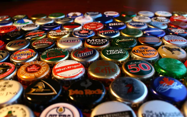 caps bottle beer Misc Beer Bottle Caps HD Desktop Wallpaper | Background Image