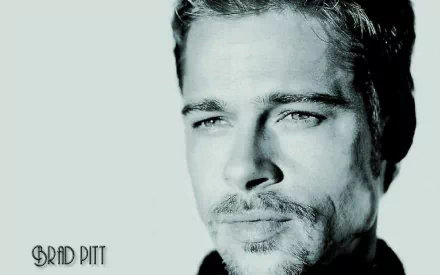 Celebrity Brad Pitt HD Desktop Wallpaper | Background Image