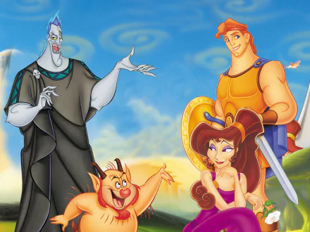 Hades (Disney) Megara (Disney) Hercules (Disney) movie Hercules (1997) HD Desktop Wallpaper | Background Image