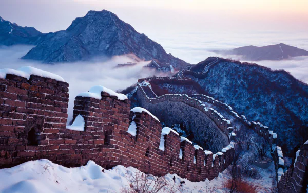 China man made Great Wall of China HD Desktop Wallpaper | Background Image