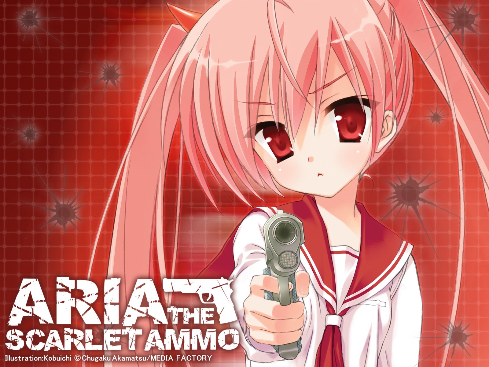 Download Aria Holmes Kanzaki Anime Aria The Scarlet Ammo Wallpaper