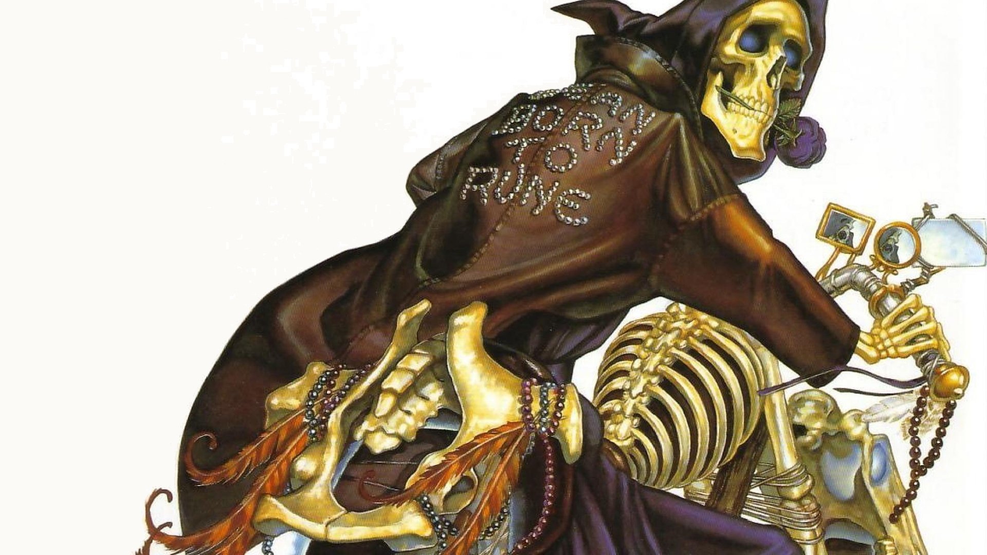 Download Dark Skeleton HD Wallpaper