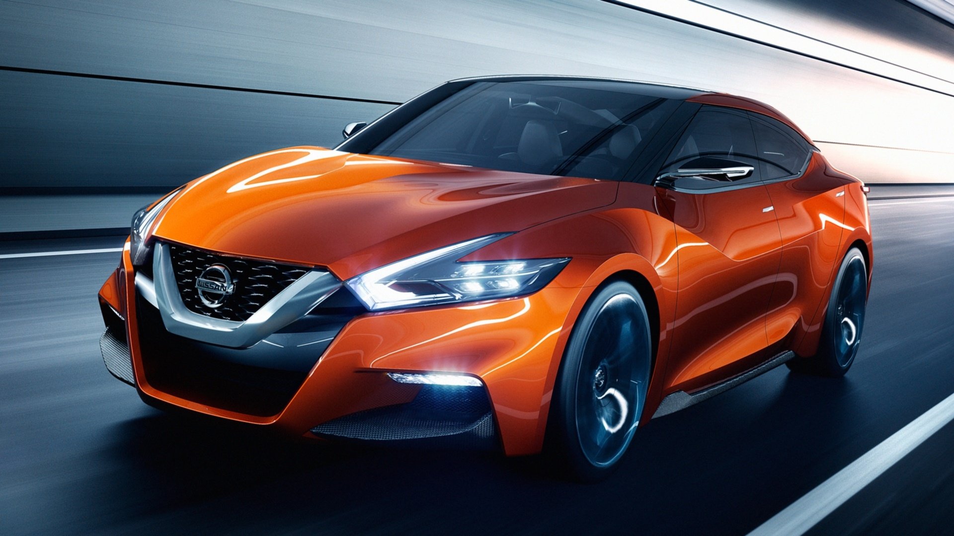 Download Vehicle 2014 Nissan Sport Sedan Concept HD Wallpaper