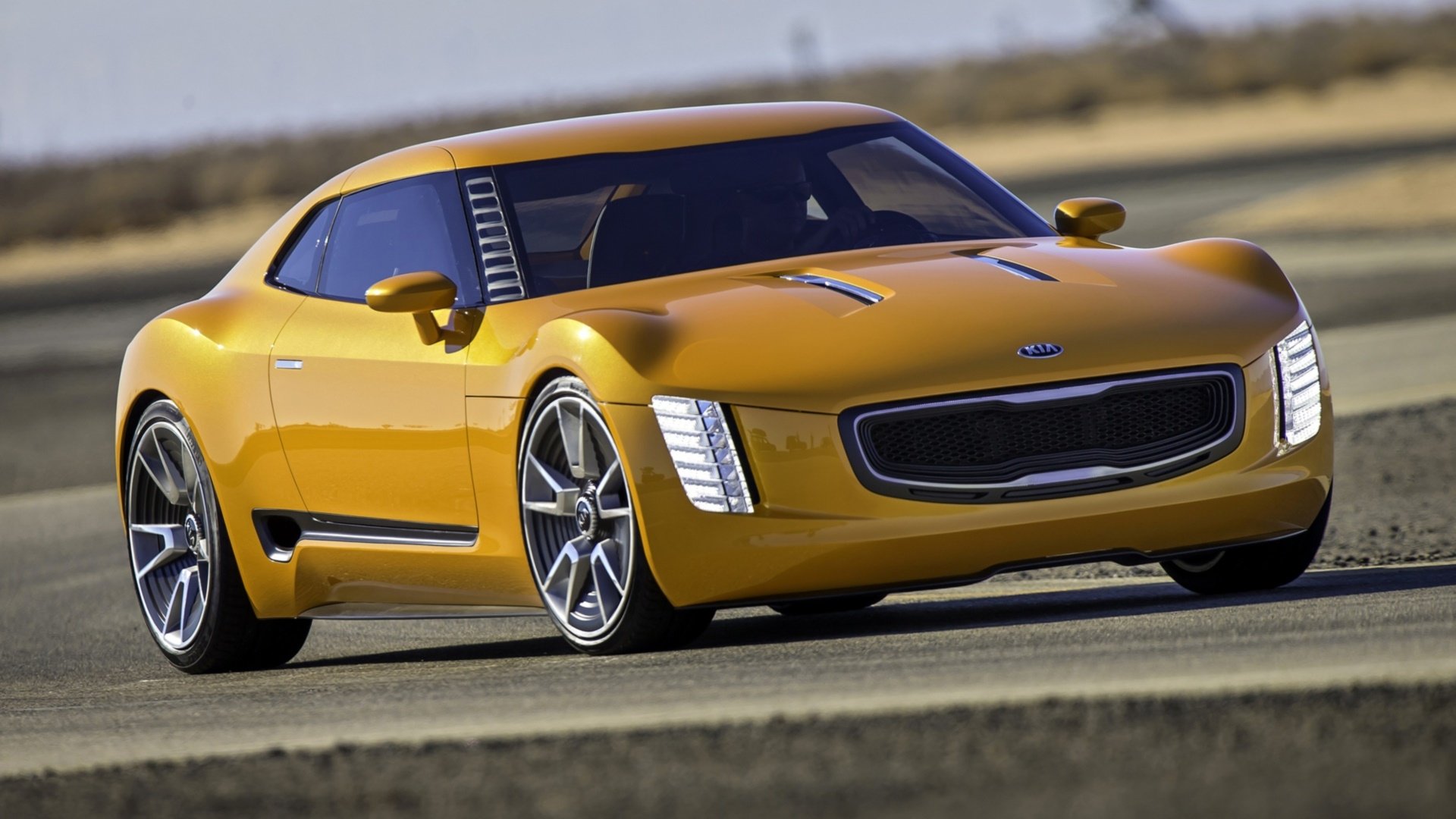 Download Vehicle 2014 Kia GT4 Stinger Concept HD Wallpaper
