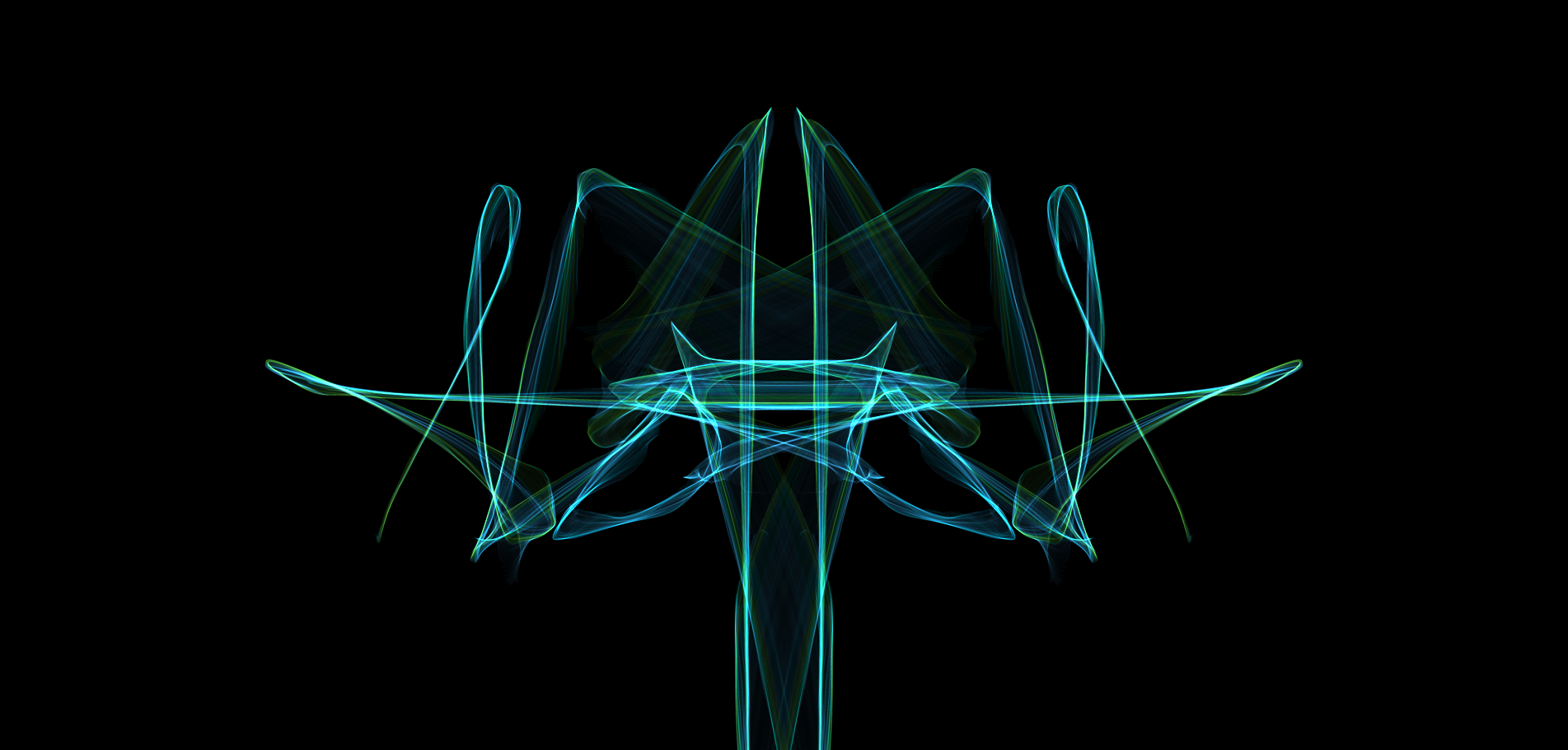 Abstract Generative Wallpaper by soThereIWas