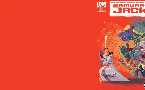 Comic Samurai Jack HD Desktop Wallpaper | Background Image